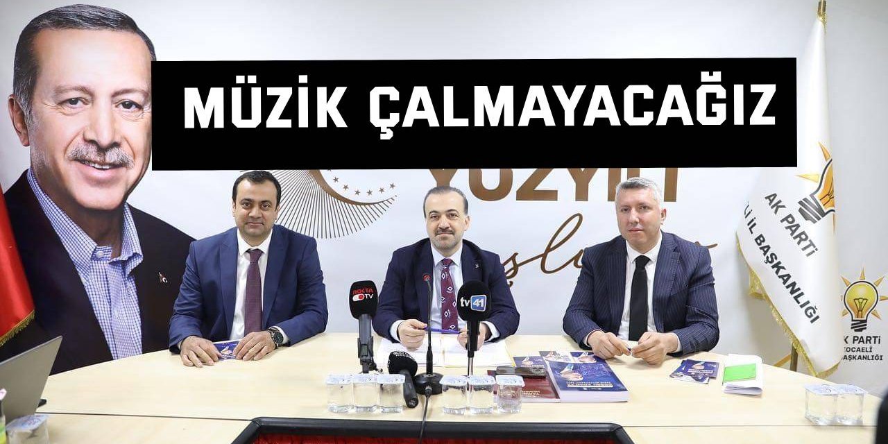 Talus bir kez daha altını çizdi: Müzik çalmayacağız