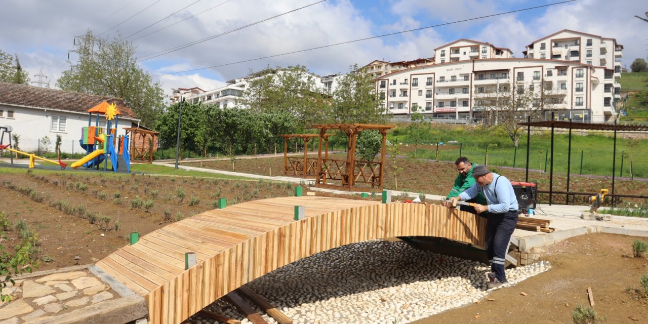 Lavanta Parkı’nda çalışmalar devam ediyor