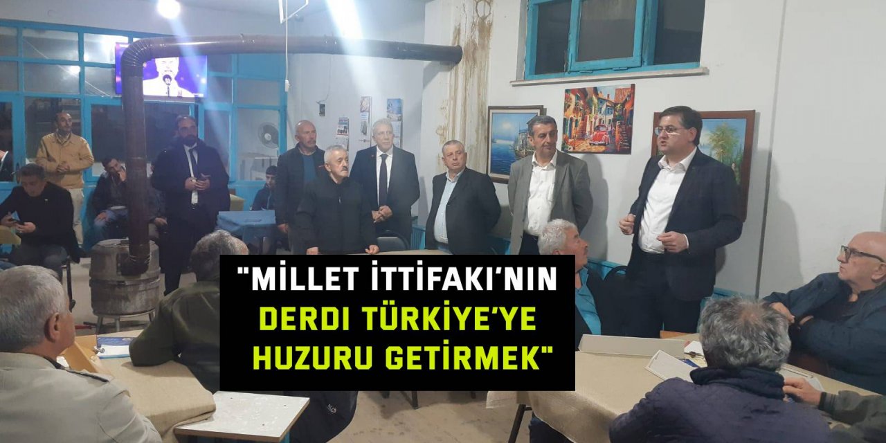 Yıldızlı: Millet İttifakı’nın derdi Türkiye’ye huzuru getirmek