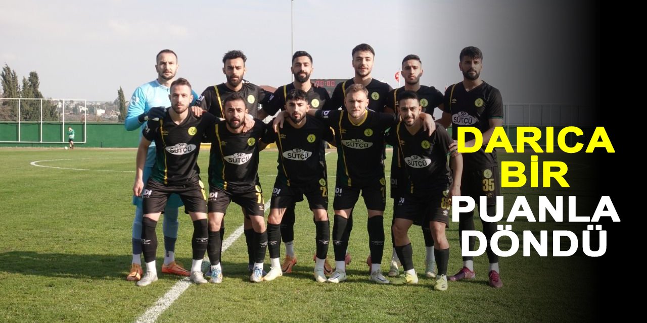 Darıca bir puanla döndü
