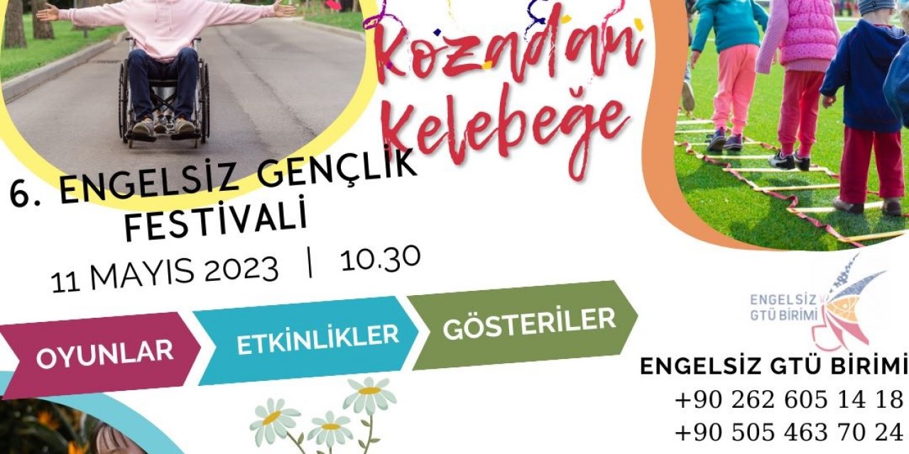 GTÜ’de Engelsiz Gençlik Festivali Düzenleniyor