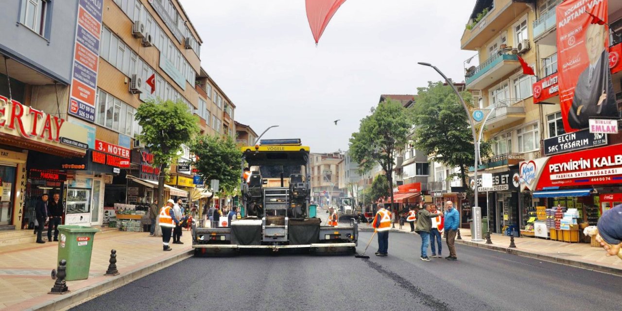 Tuğrul Caddesi yeni yüzüne kavuştu