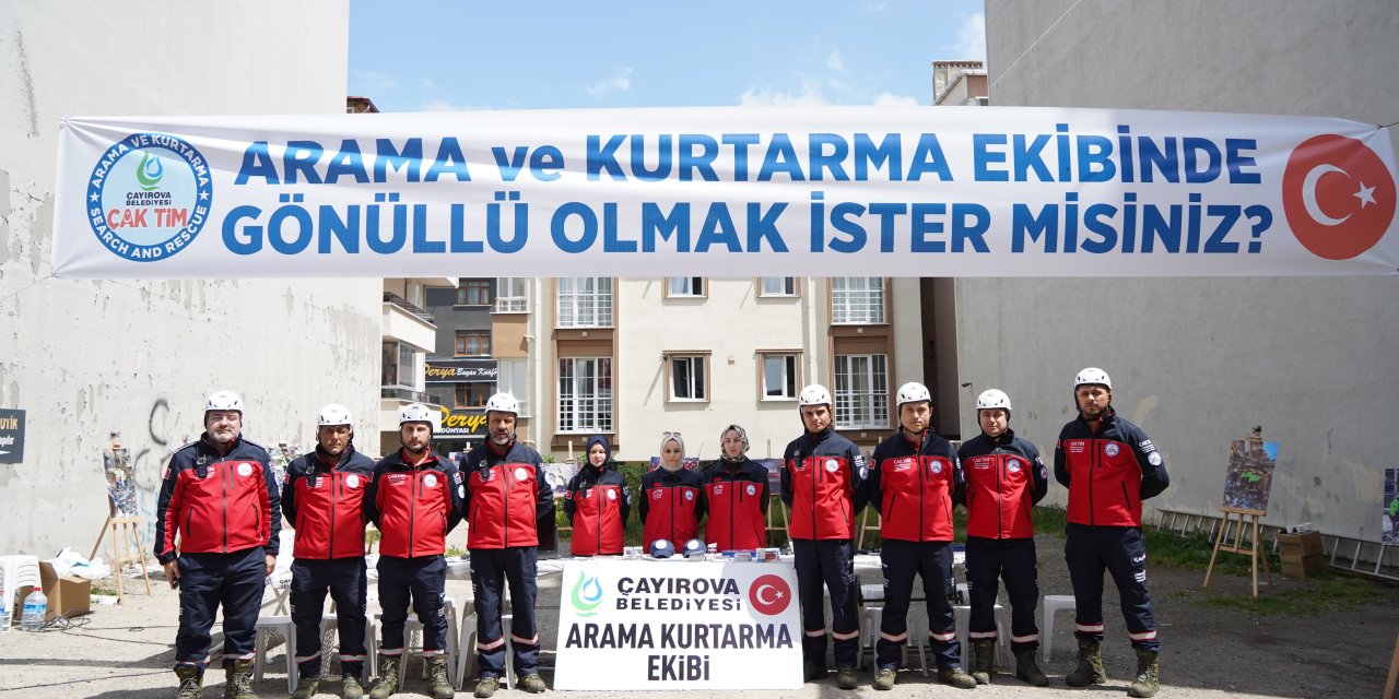 Arama kurtarma ekibi gönüllüleri davet etti