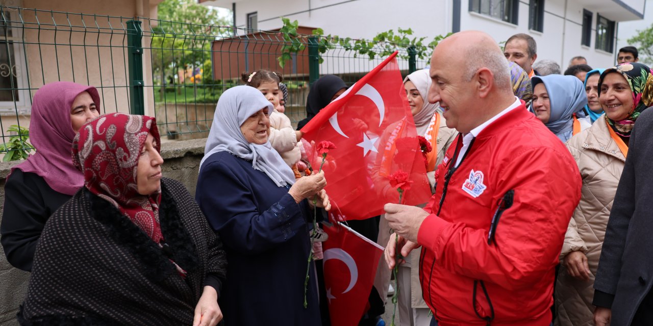 Bıyık seçim çalışmasını sürdürüyor