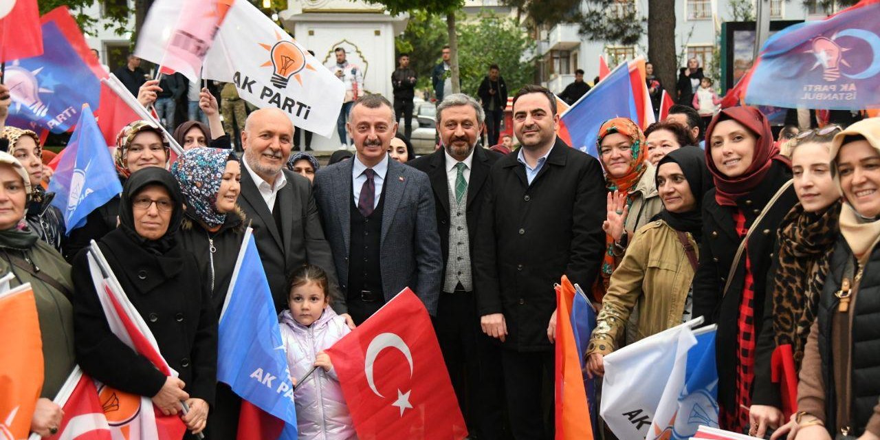 Başiskele’de AK Parti coşkusu