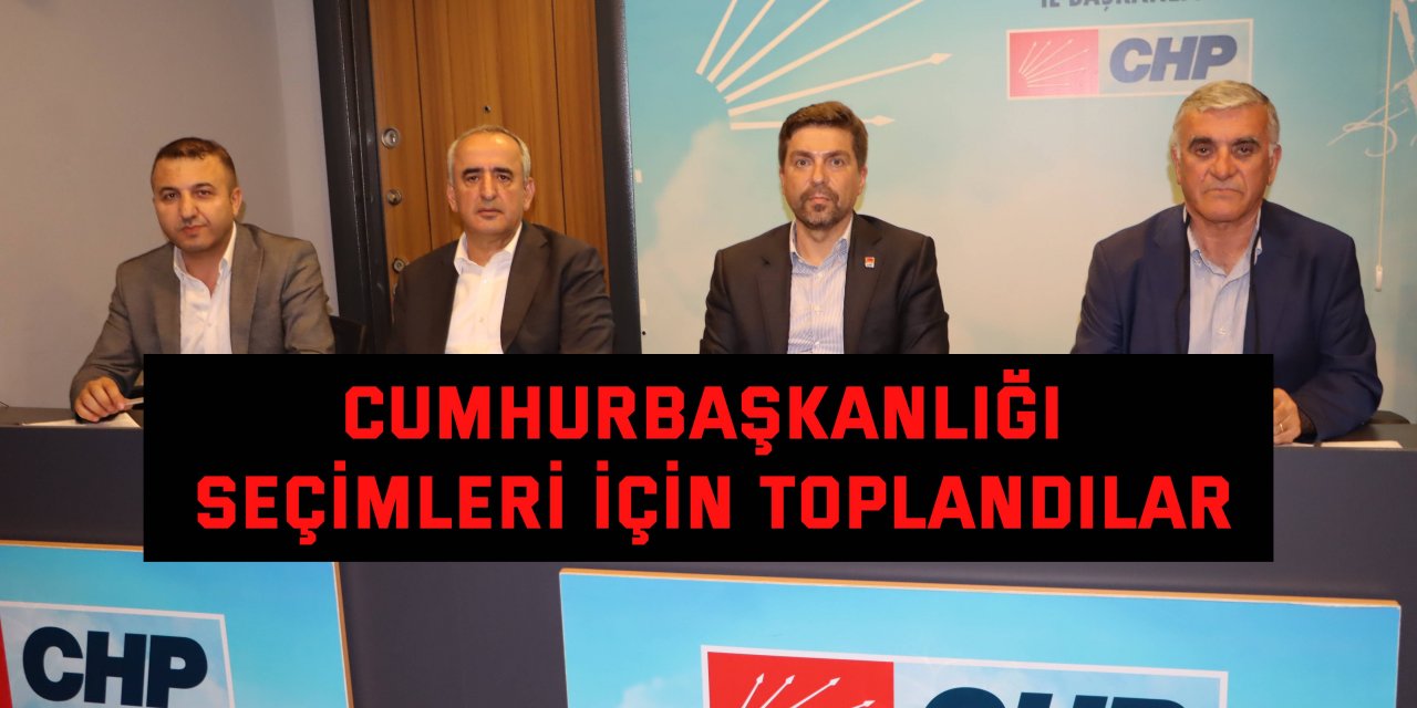 Cumhurbaşkanlığı seçimleri için toplandılar