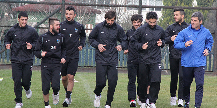 KOCAELİSPOR’DA TEMPO ARTIYOR