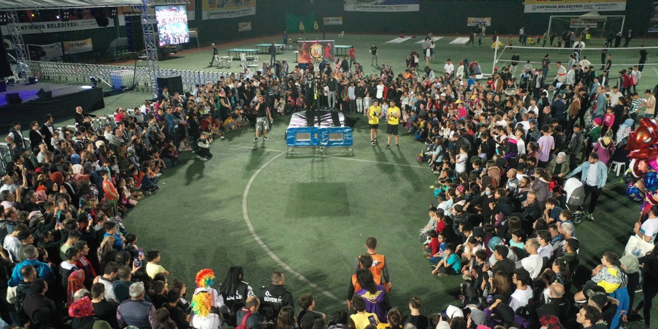 Çayırova spora ve eğlenceye doyacak