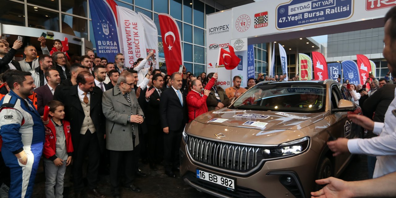 Yeşil Bursa Rallisi Togg ile start aldı