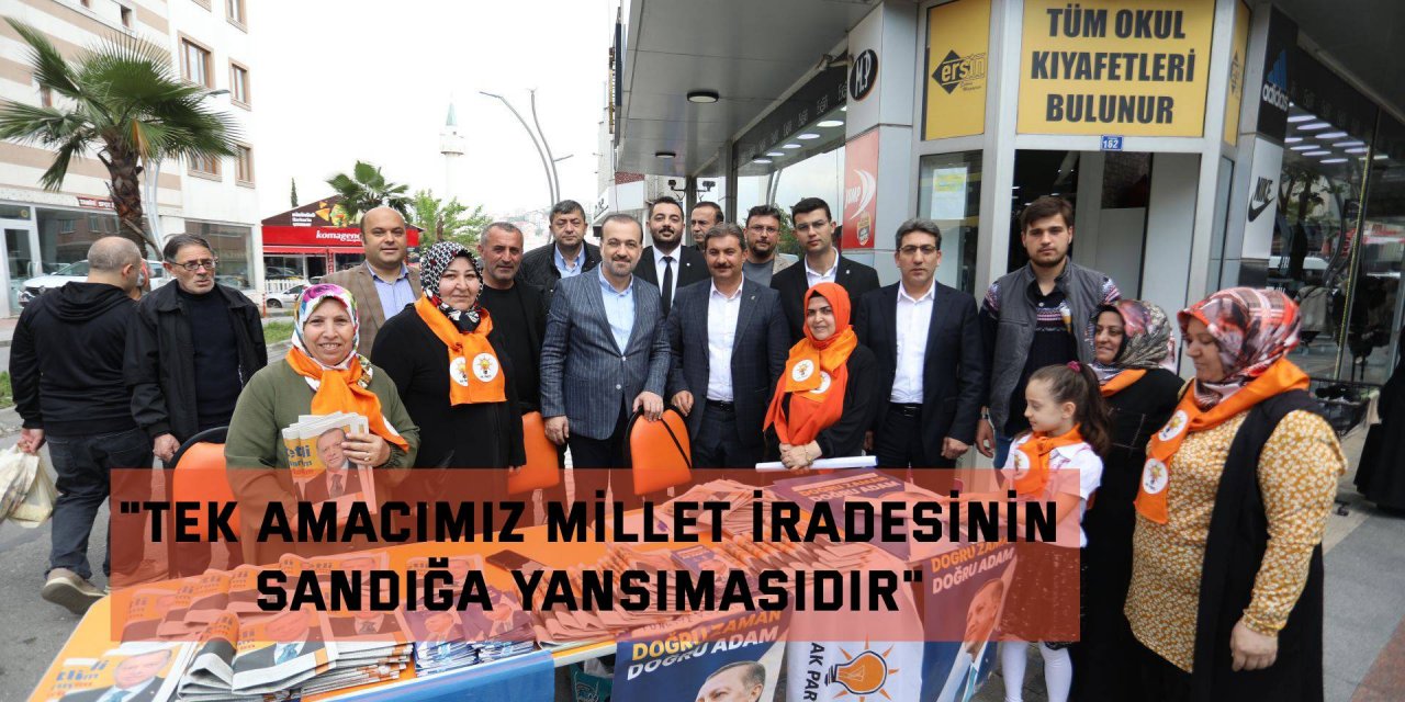 Talus: Tek amacımız, millet iradesinin sandığa yansımasıdır