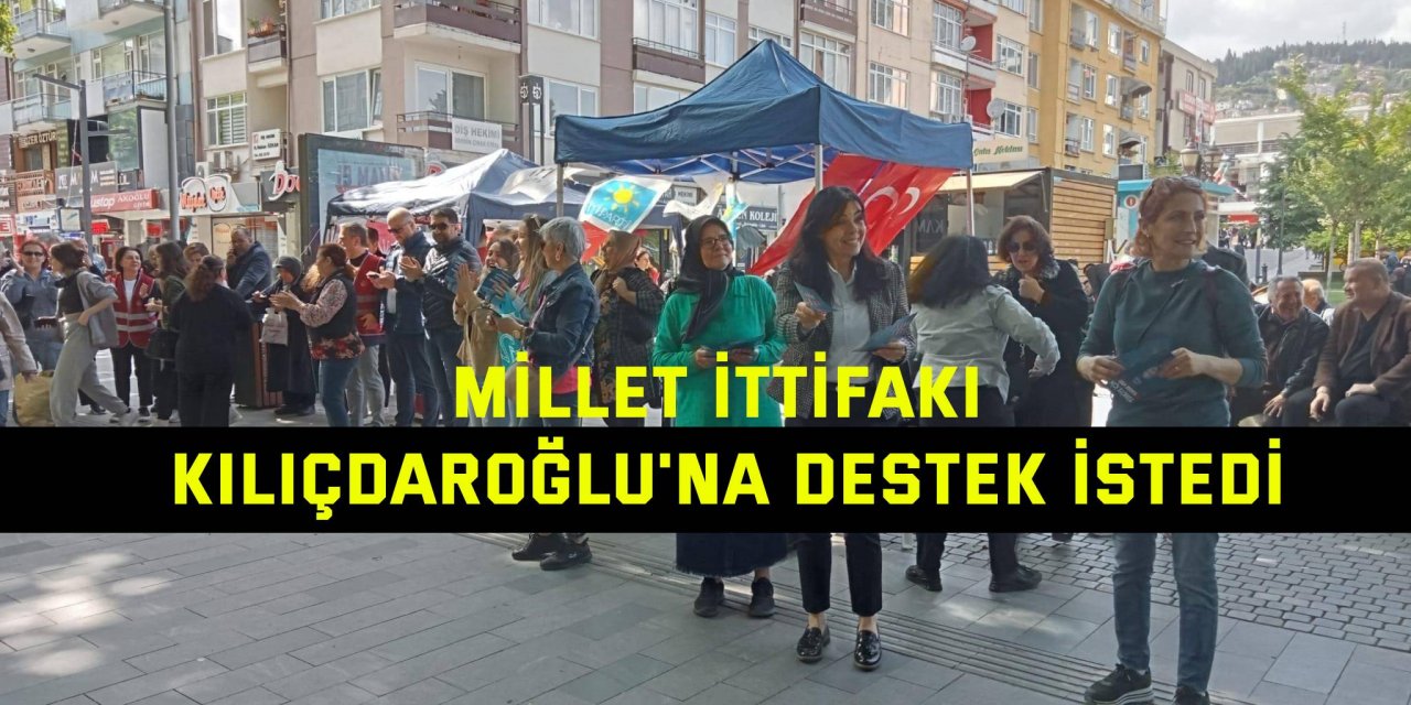 Millet İttifakı Kılıçdaroğlu'na destek istedi