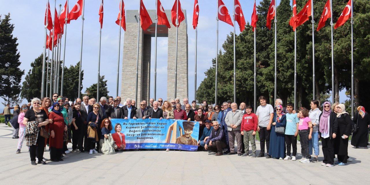 Çanakkale ruhunu yeniden yaşadılar