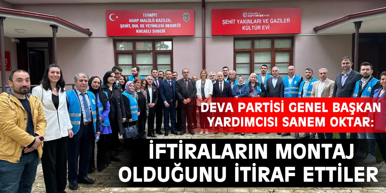 İftiraların montaj olduğunu itiraf ettiler