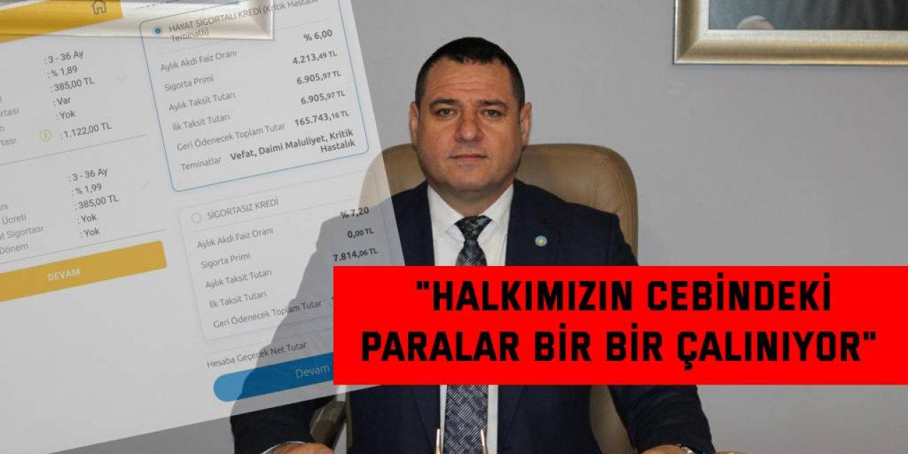 Nusret Acur: Halkımızın cebindeki paralar bir bir çalınıyor