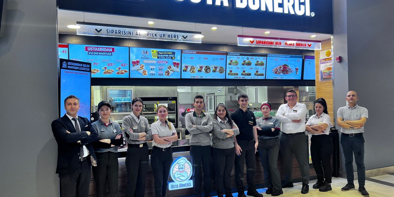 Usta Dönerci® ve Arby’s® Lezzetleri Kocaeli Gebze Center AVM’de