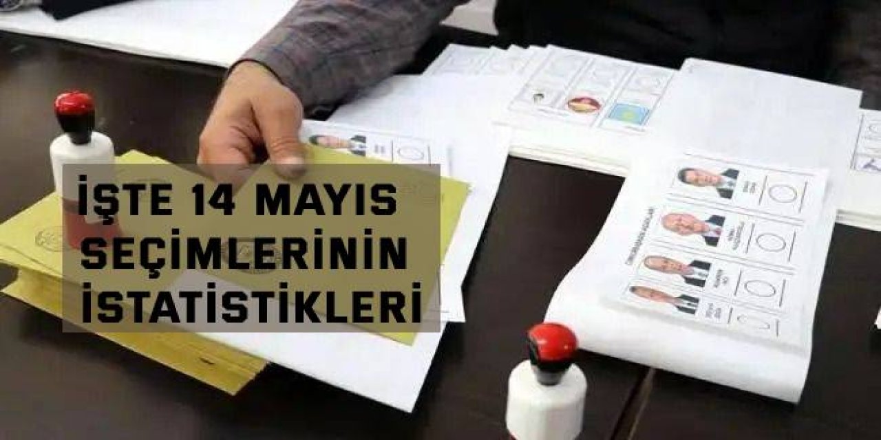 YSK, 14 Mayıs seçimlerinin istatistiklerini paylaştı