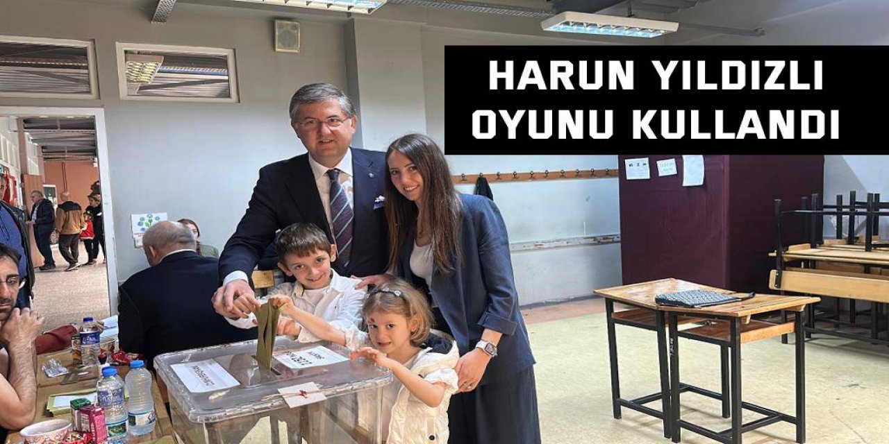 Harun Yıldızlı oyunu kullandı