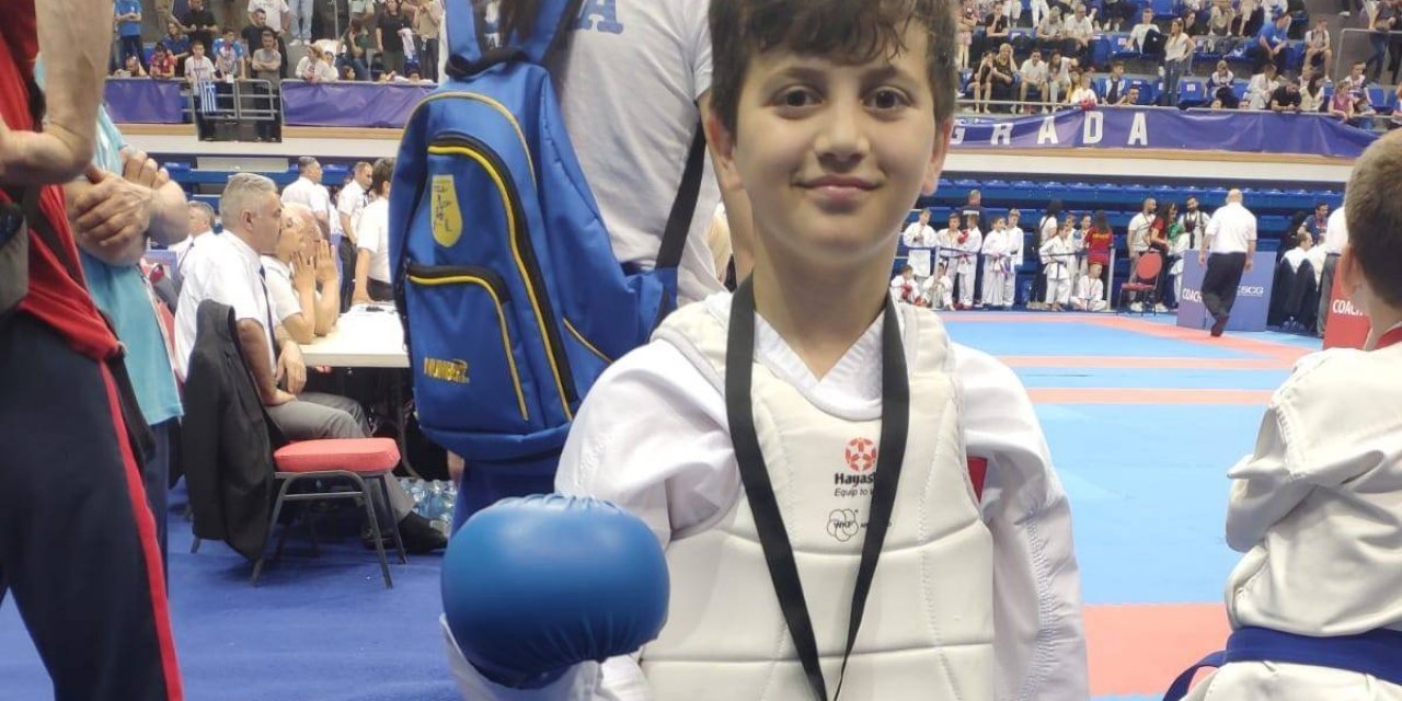 Hilmi Metehan Balkan üçüncüsü oldu