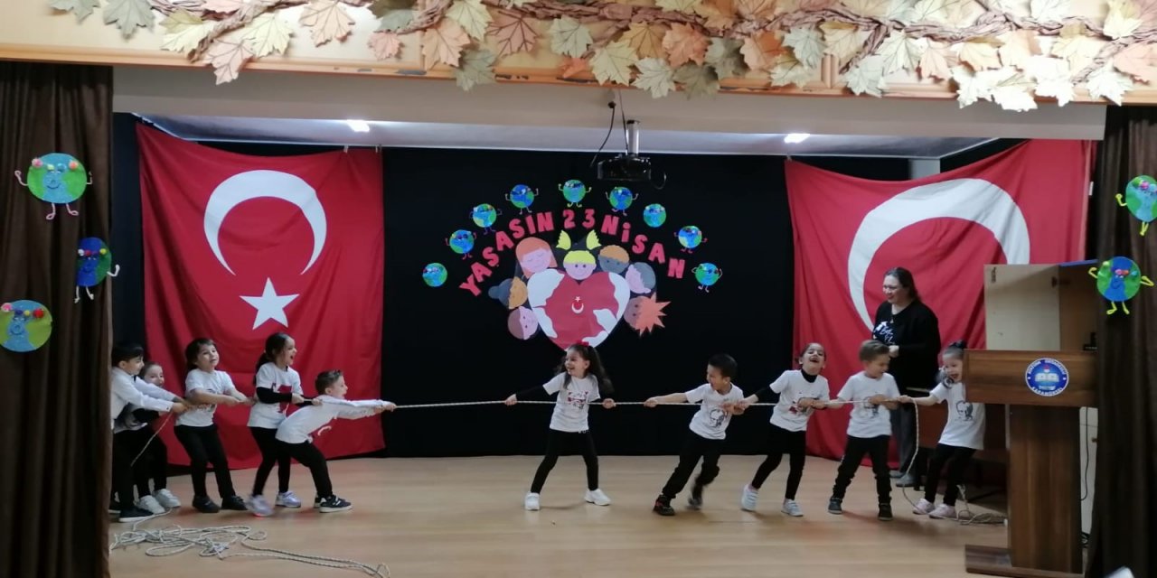 Minikler bu proje ile milli ve manevi değerleri öğrendi