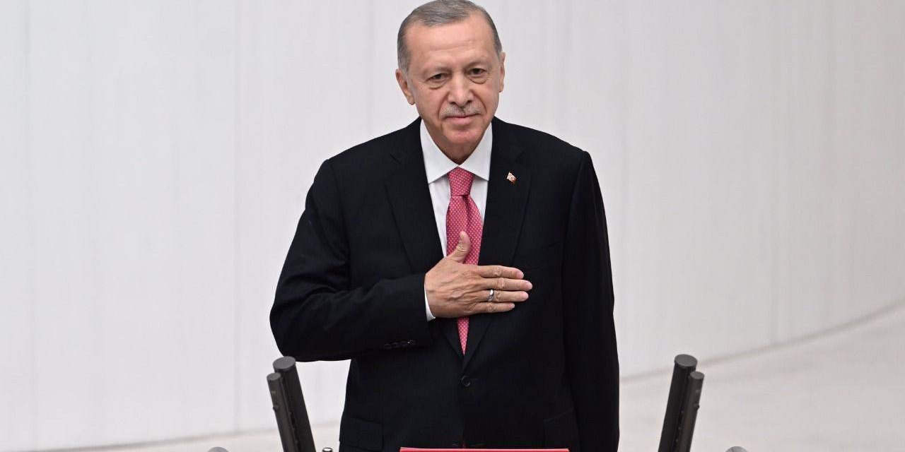 Cumhurbaşkanı Erdoğan, TBMM’de yemin etti!