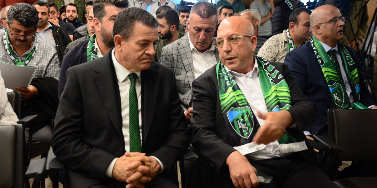 Genel kurulda Kocaelispor yönetimi ibra edildi