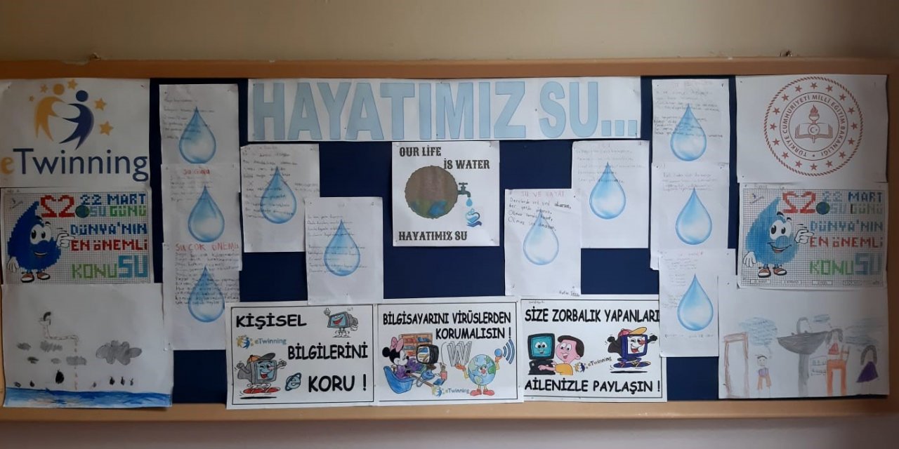 Ulugazi İlkokulu'ndan “Hayatımız su” projesi