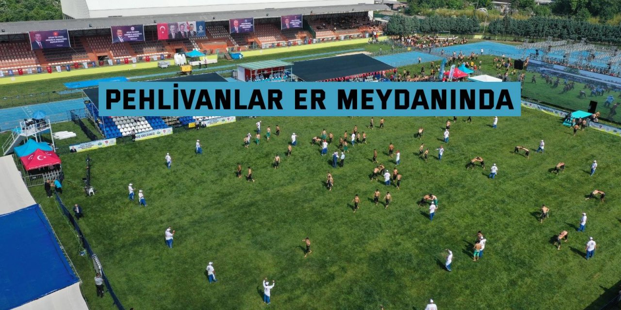 Altın kemer için er meydanına çıktılar
