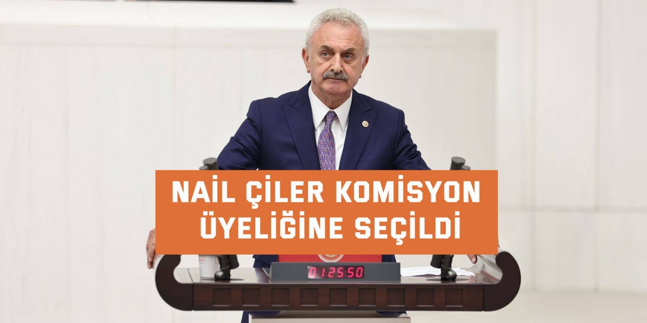 Nail Çiler komisyon üyeliğine seçildi