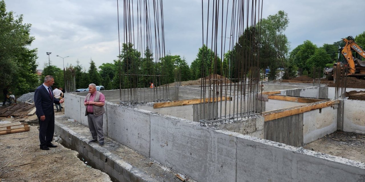 Aile sağlık merkezi inşaatı başladı