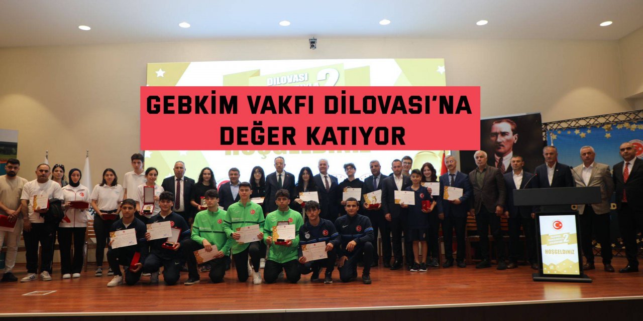 GEBKİM Vakfı Dilovası’na değer katıyor