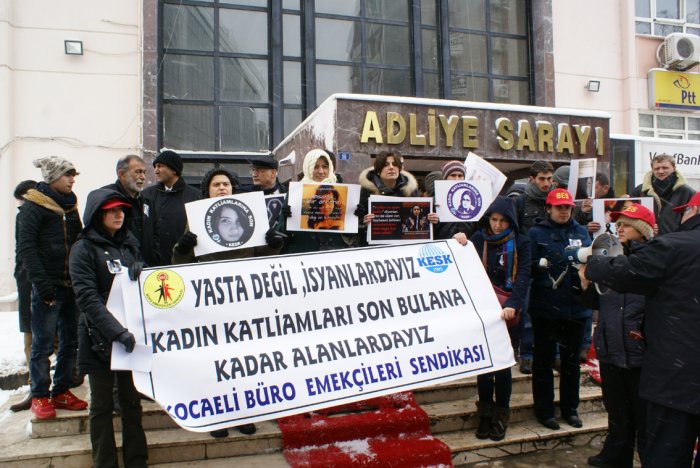 Kadına şiddet son bulsun!