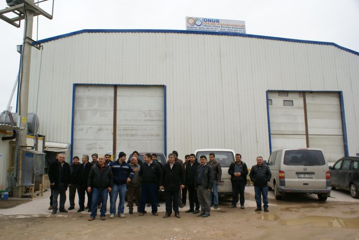 Balçık’ta yıkıma tepki!