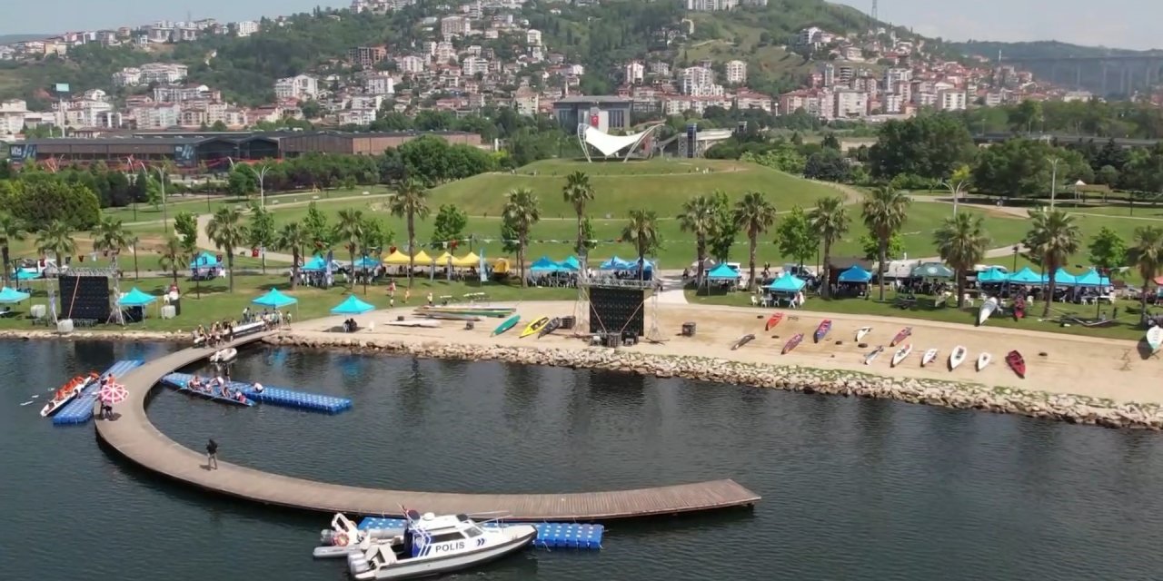 İzmit Körfezi’nde deniz küreği yarışları sona erdi