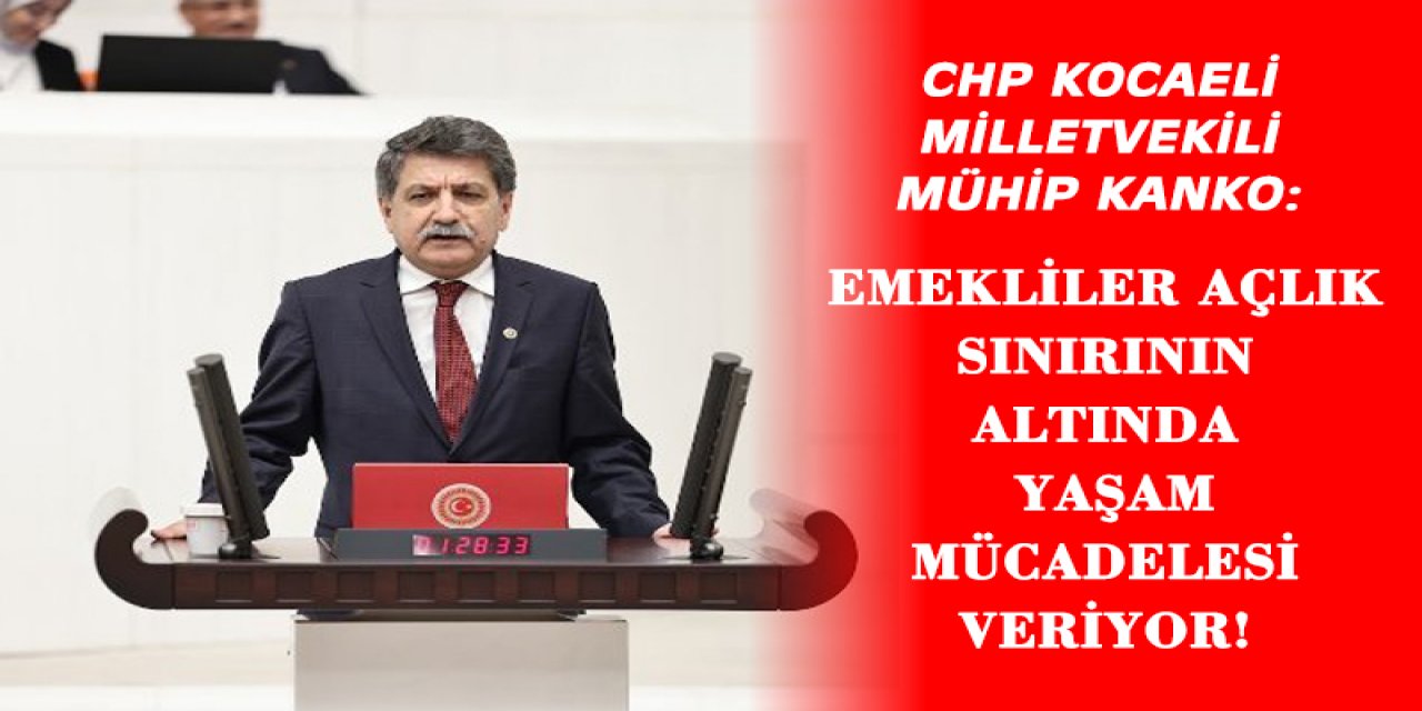 Emekliler açlık sınırının altında  yaşam mücadelesi veriyor!