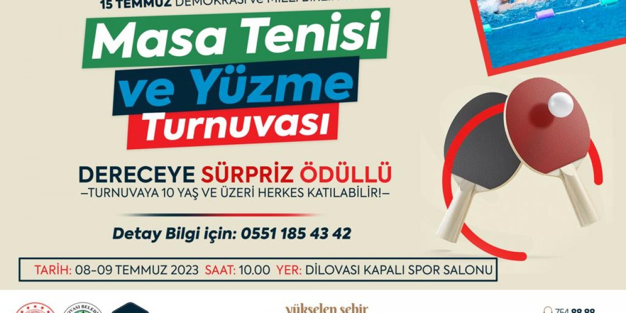 Dilovası'nda ödüllü turnuva