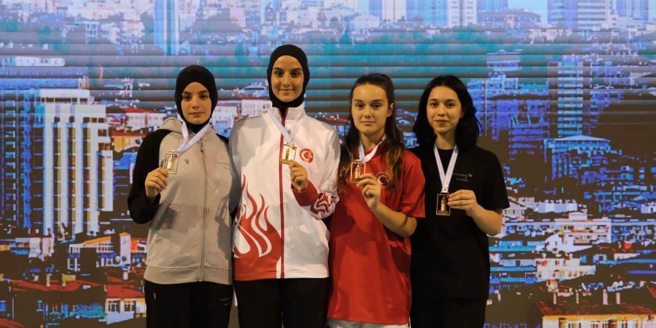 Körfezli Eslem Türkiye şampiyonu oldu