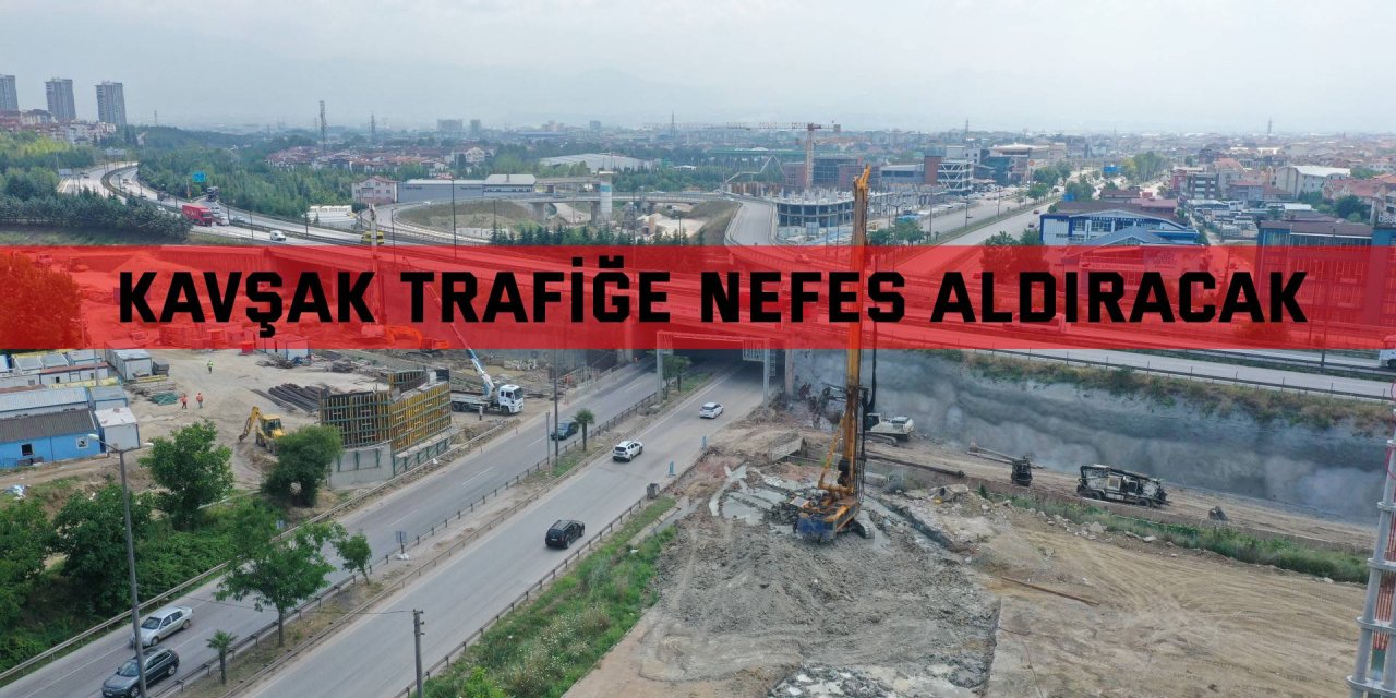 Kavşak trafiğe nefes aldıracak