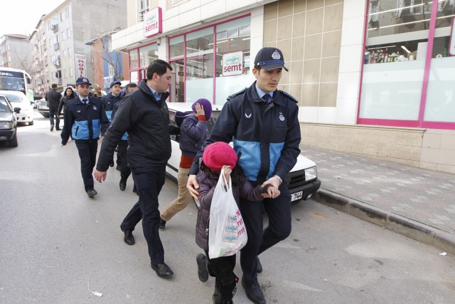 Dilenciler toplandı ama…