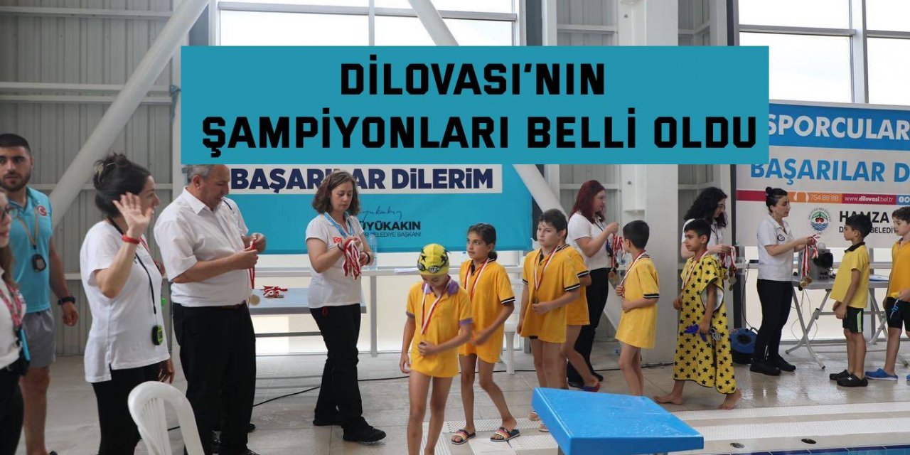Dilovası’nın şampiyonları belli oldu