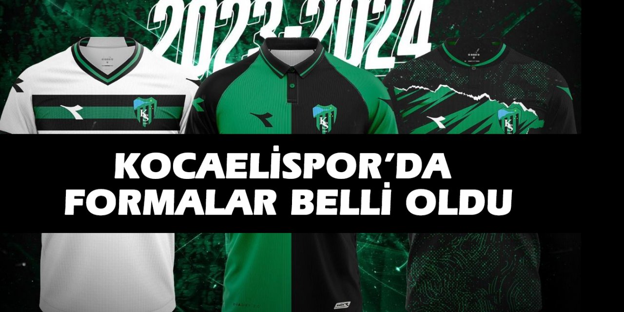 Kocaelispor’da formalar belli oldu