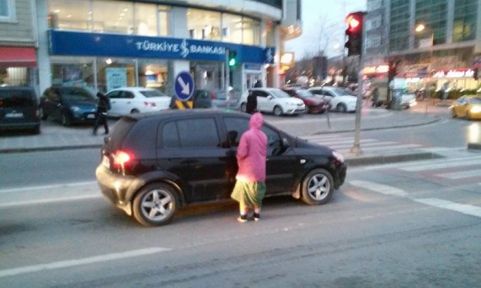 Dilenciler suyunu çıkardı!