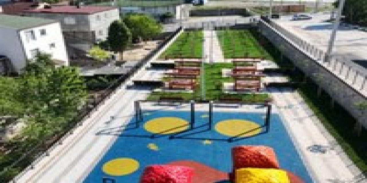 Diliskelesi’nde boş arazi parka dönüştürüldü