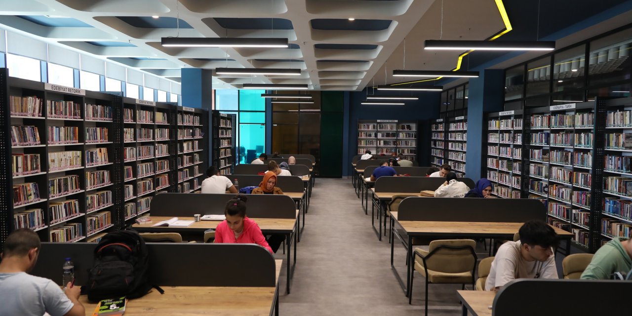 Kütüphaneler KPSS sınavına kadar 7/24 açık