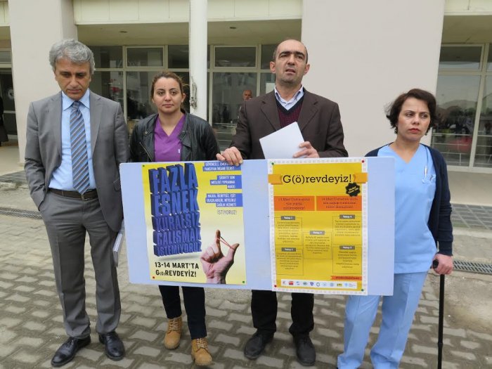 Sağlıkçılar iş bırakıyor!