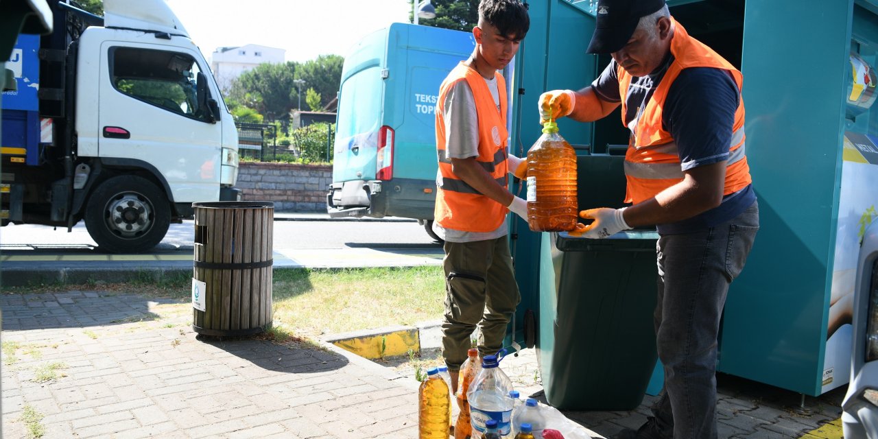 Atıklar geri dönüşüme kazandırılıyor