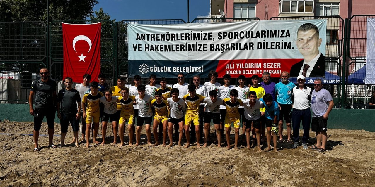 Kum Futbolu Turnuvası'nda büyük heyecan