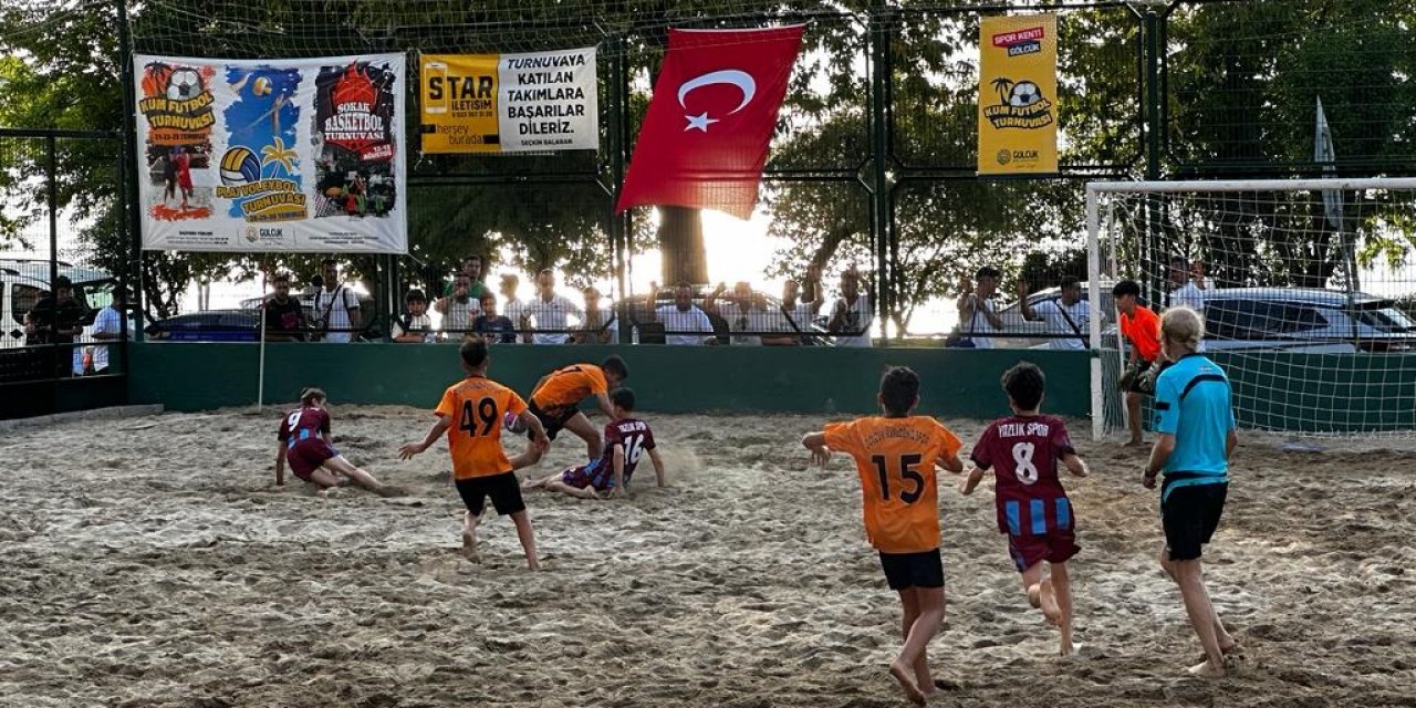 Kumda kupa heyecanı