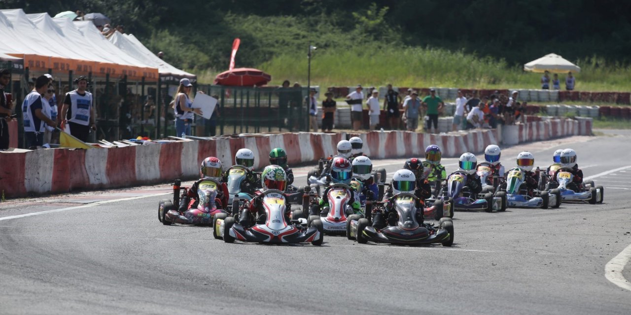 Karting şampiyonası'nda 3. ayak tamam
