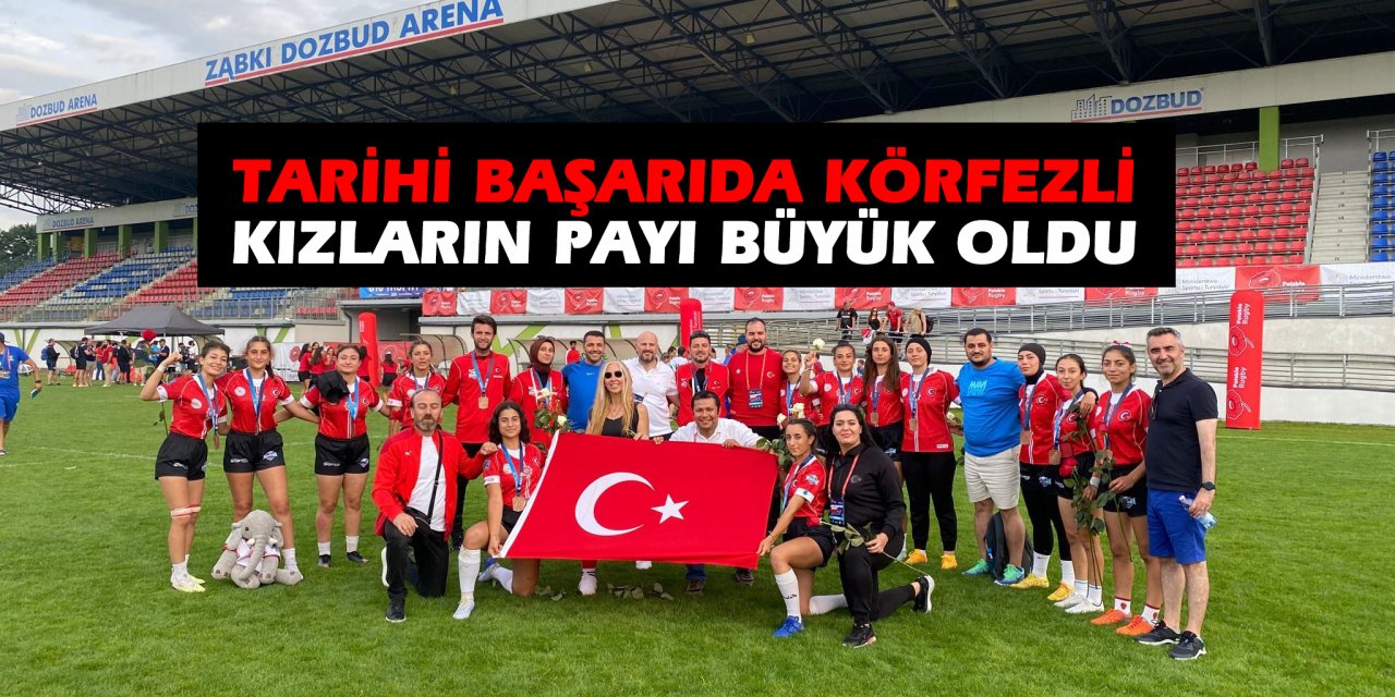 Tarihi başarıda Körfezli  kızların payı büyük oldu