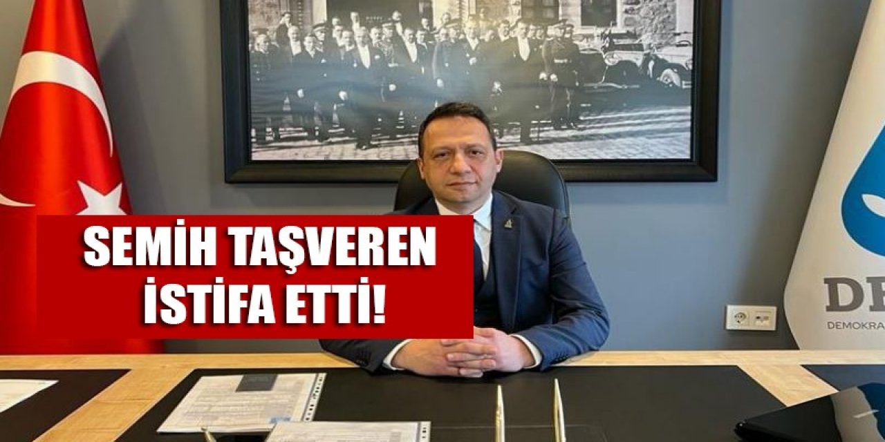 Semih Taşveren istifa etti!